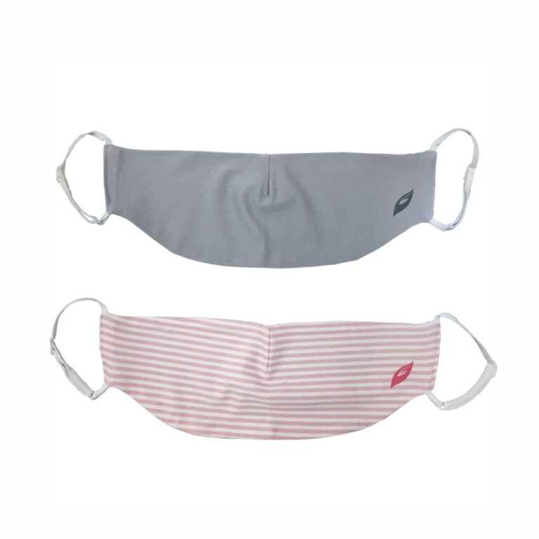  抗敏口罩(灰色 粉色1套2枚)